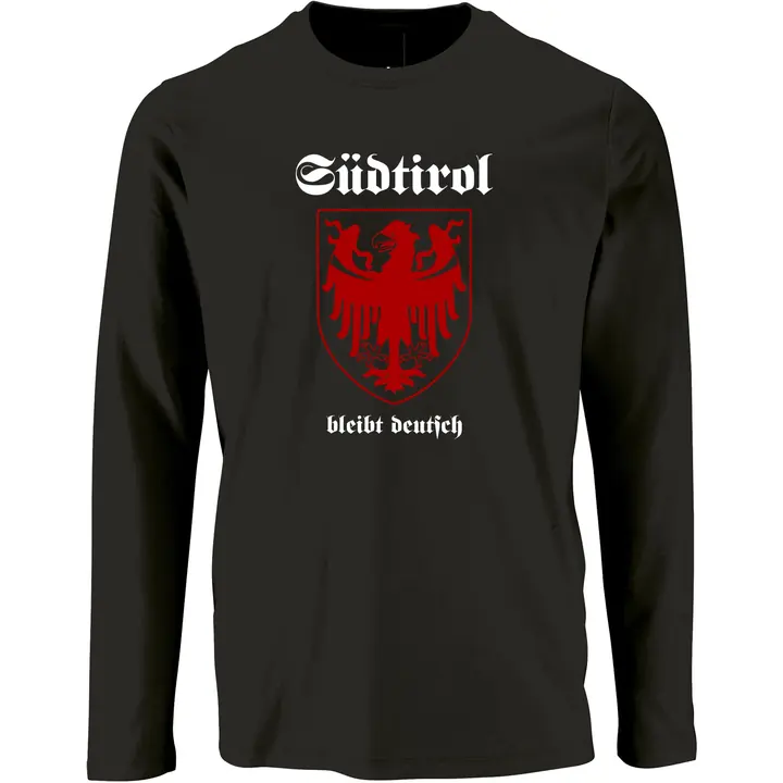 Herren Langarm Shirt - Südtirol bleibt deutsch
