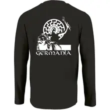 Herren Langarm Shirt - Germania Rückseite