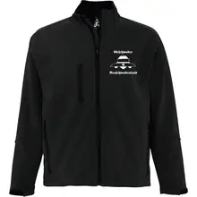 Bestickte Damen Softshelljacke "3-lagig" - Geschwader Neuschwabenland Vorderseite