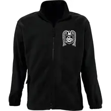 Bestickte Herren Standard Fleecejacke - Skrewdriver, Adler Vorderseite