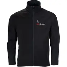 Bestickte Herren Softshelljacke "2-lagig" - Heil Kräuter Vorderseite