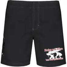 Bestickte Herren Badehose - Ruhm und Ehre dem deutschen Soldat Vorderseite