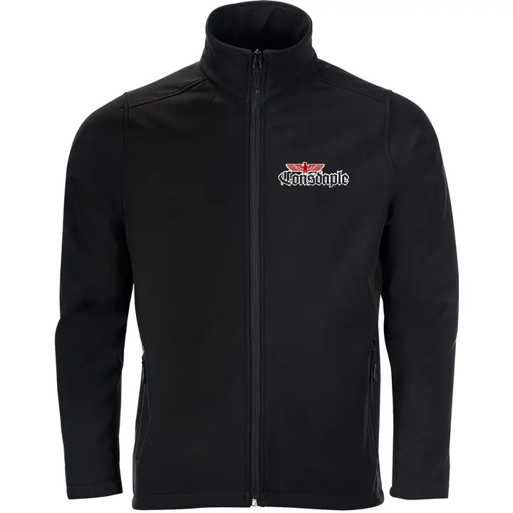 Bestickte Herren Softshelljacke "2-lagig" - Consdaple, Adler 2018