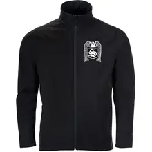 Bestickte Herren Softshelljacke "2-lagig" - Skrewdriver, Adler Vorderseite