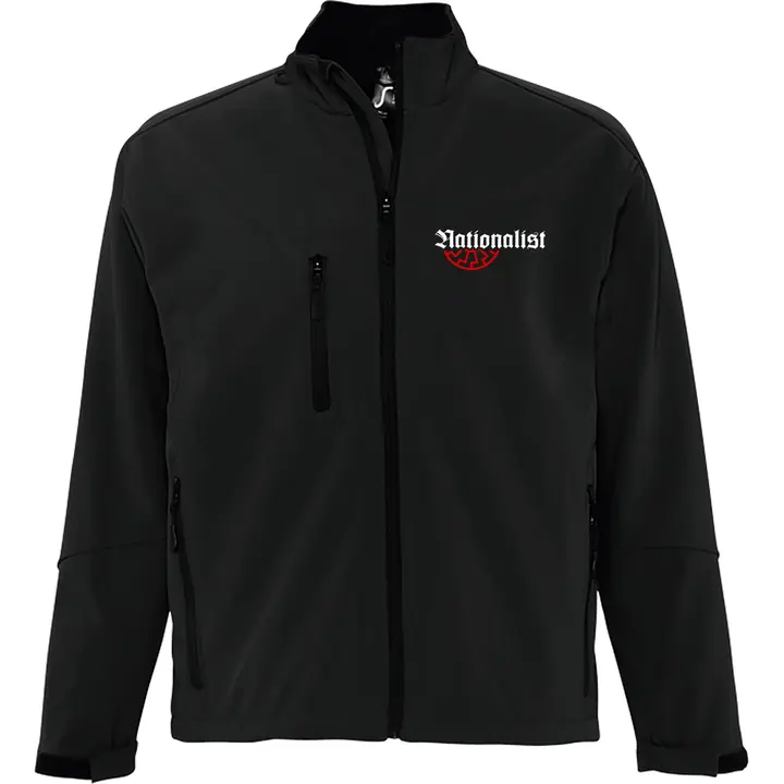 Bestickte Damen Softshelljacke "3-lagig" - Nationalist für Heimat, Volk und Vaterland
