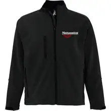 Bestickte Damen Softshelljacke "3-lagig" - Nationalist für Heimat, Volk und Vaterland - gewählte Variante