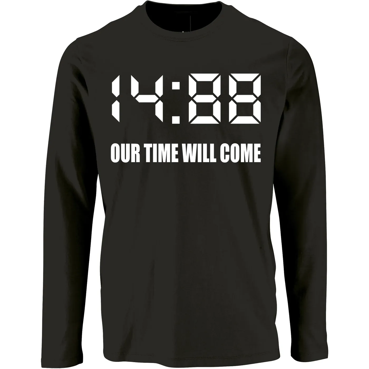 Herren Langarm Shirt - 1488 Our time will come