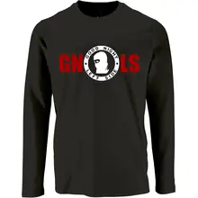 Herren Langarm Shirt - Good night left side Vorderseite