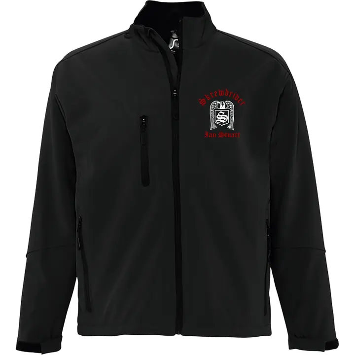 Bestickte Damen Softshelljacke "3-lagig" - Skrewdriver, Ian Stuart