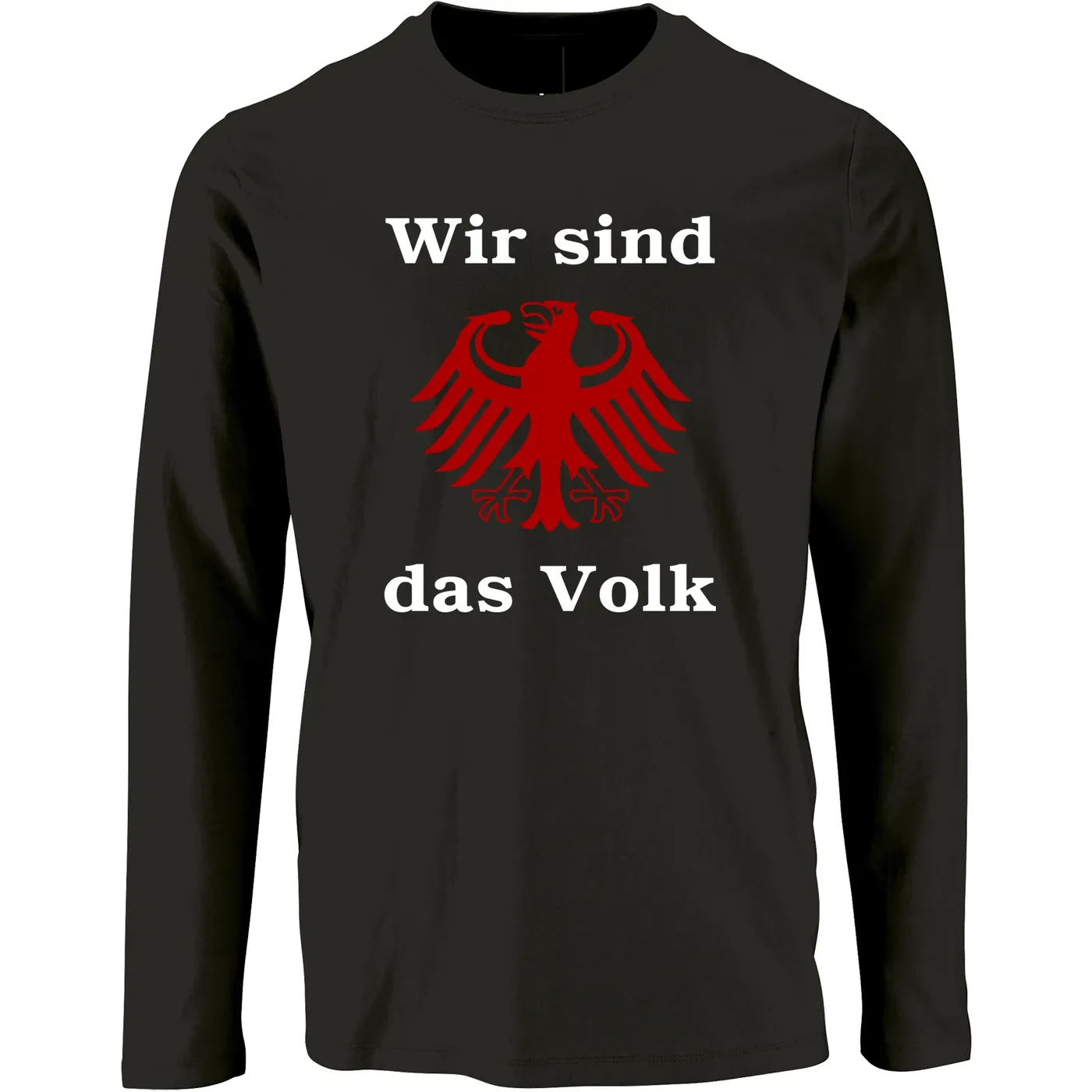 Herren Langarm Shirt - Wir sind das Volk