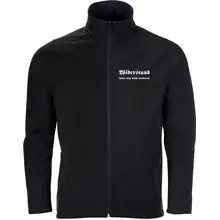 Bestickte Herren Softshelljacke "2-lagig" - Widerstand lässt sich nicht verbieten - gewählte Variante
