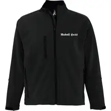 Bestickte Herren Softshelljacke "3-lagig" - Rudolf Hess Vorderseite