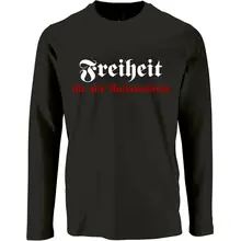Herren Langarm Shirt - Freiheit - gewählte Variante