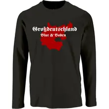 Herren Langarm Shirt - Großdeutschland Blut&Boden - gewählte Variante