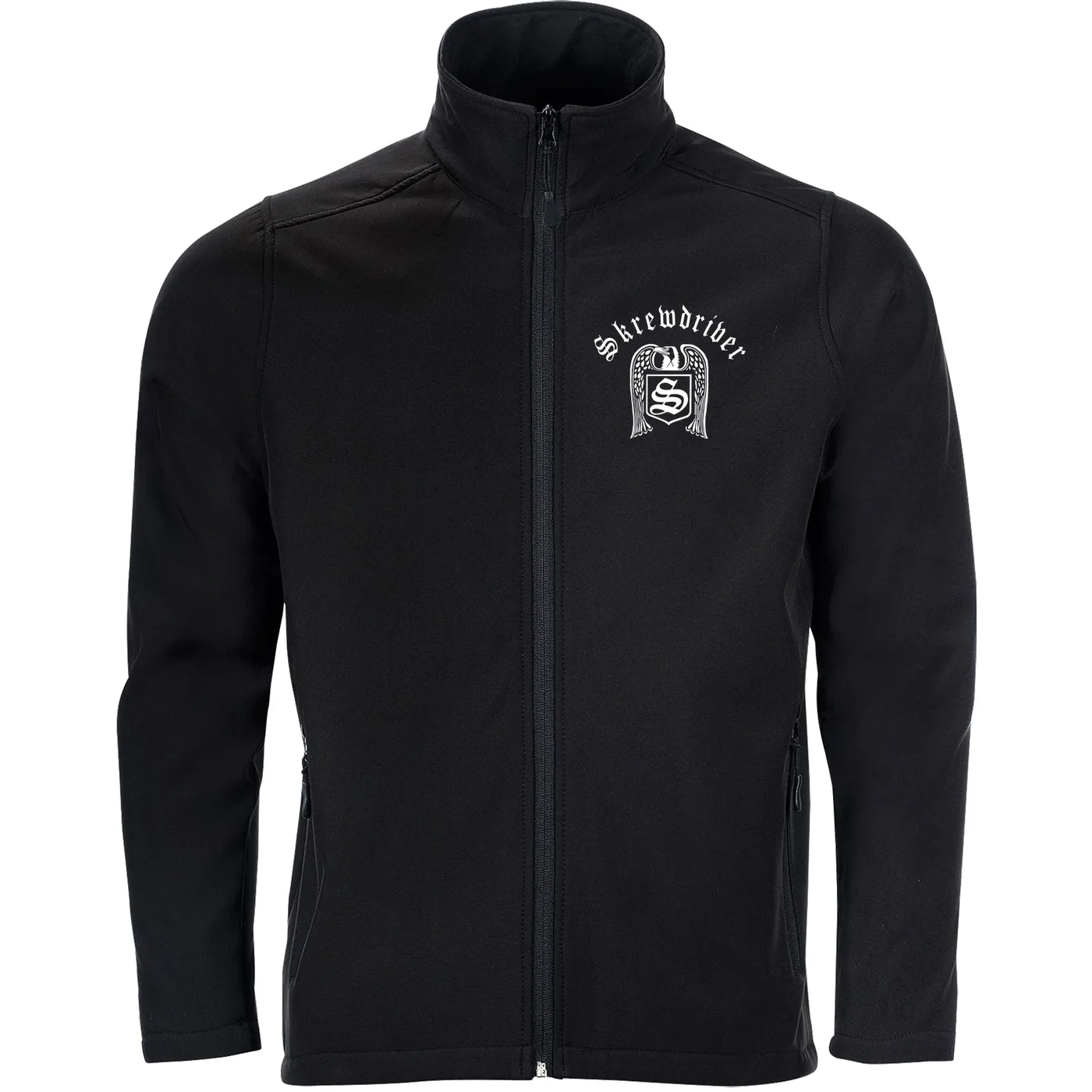 Bestickte Herren Softshelljacke "2-lagig" - Skrewdriver