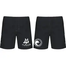 Bestickte Herren Badehose - Fenrir Vorder- und Rückseite