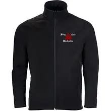 Bestickte Herren Softshelljacke "2-lagig" - Sieg oder Walhalla - gewählte Variante