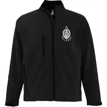 Bestickte Herren Softshelljacke "3-lagig" - Ehre & Stolz Vorderseite