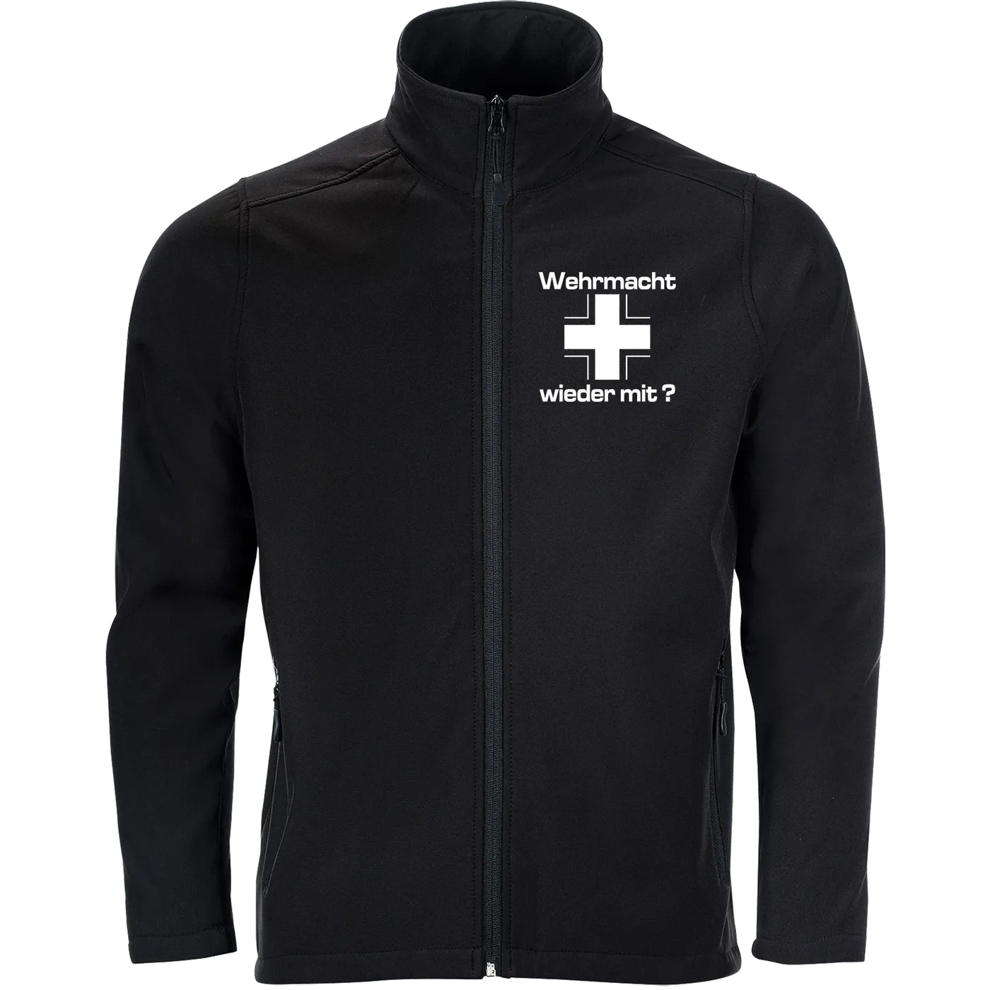 Bestickte Herren Softshelljacke "2-lagig" - Wehrmacht wieder mit