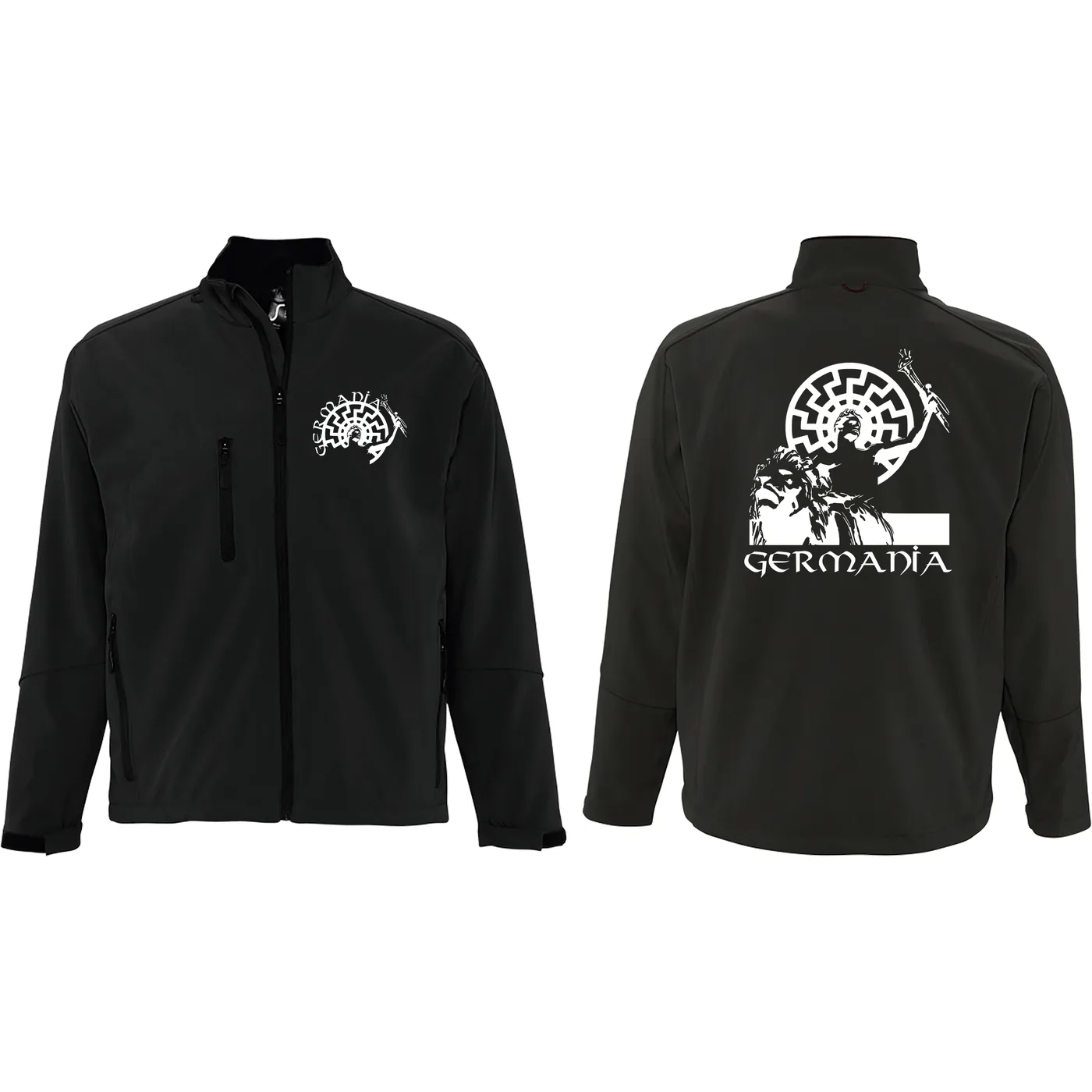 Bestickte Herren Softshelljacke "3-lagig" - Germania