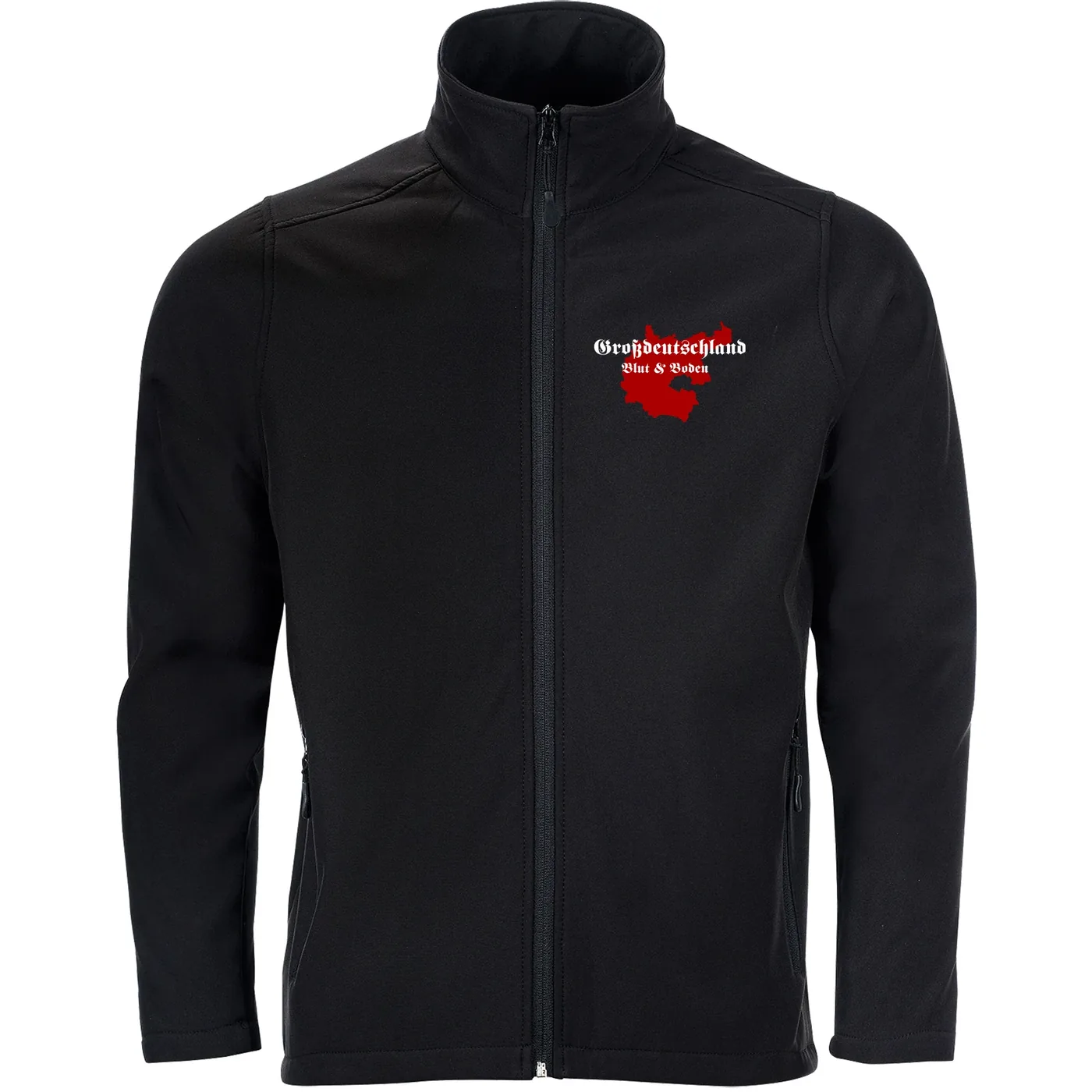 Bestickte Herren Softshelljacke "2-lagig" - Großdeutschland Blut&Boden