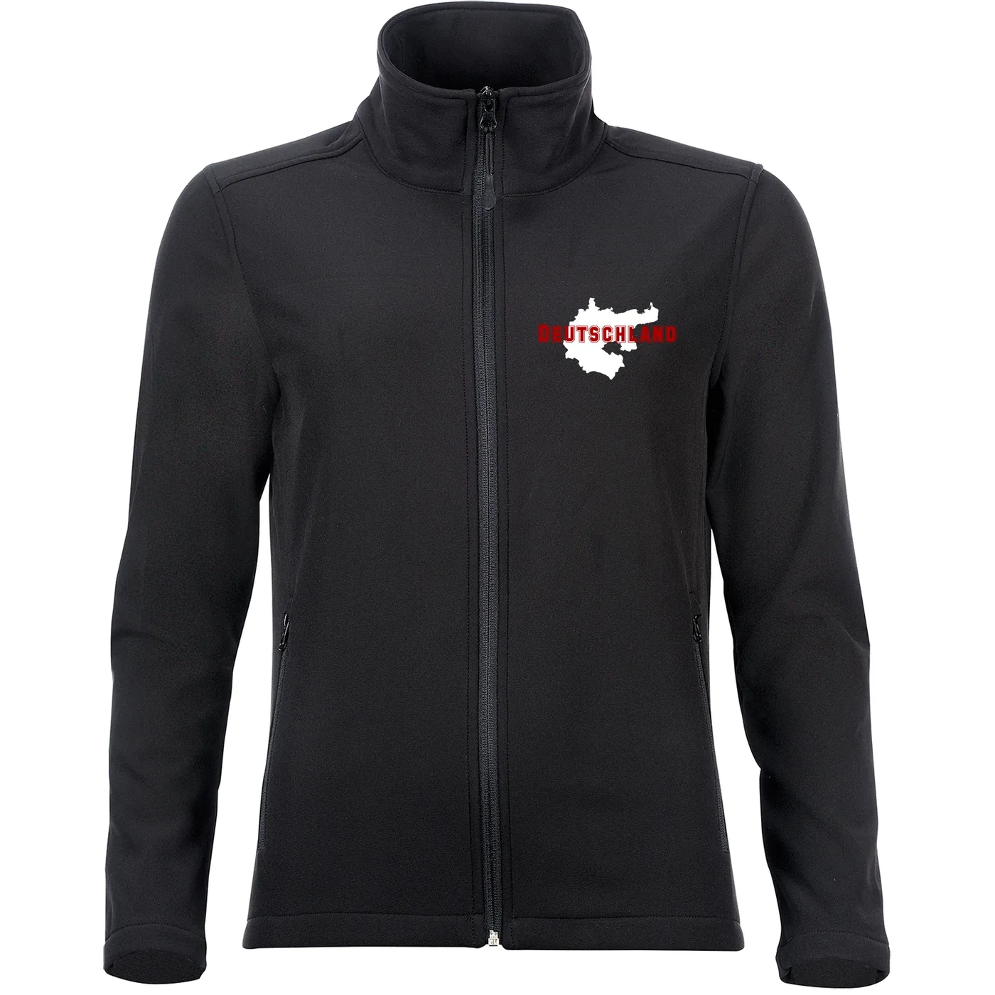 Bestickte Damen Softshelljacke "2-lagig" - Aus liebe zur Heimat