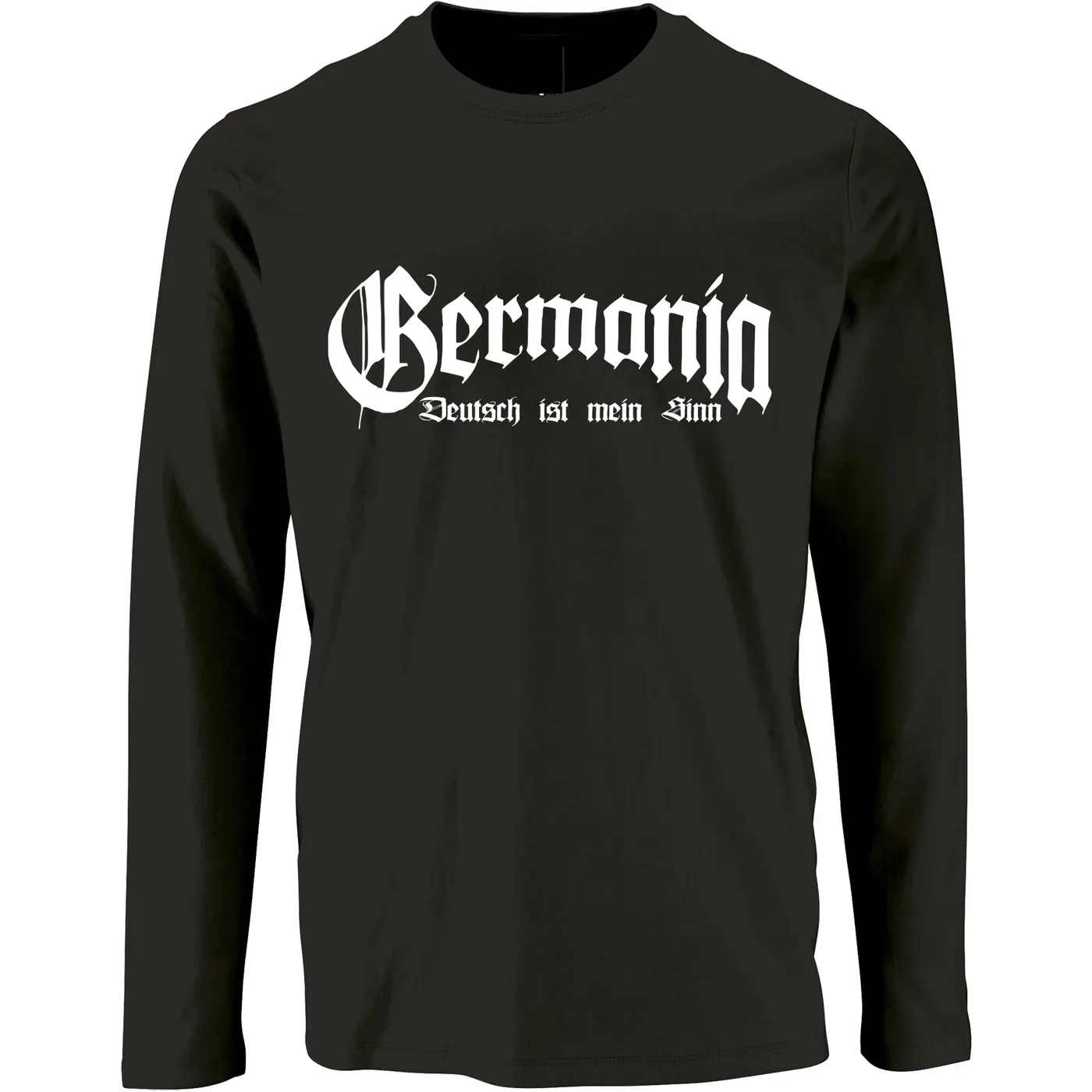 Herren Langarm Shirt - Germania, Deutsch ist mein Sinn