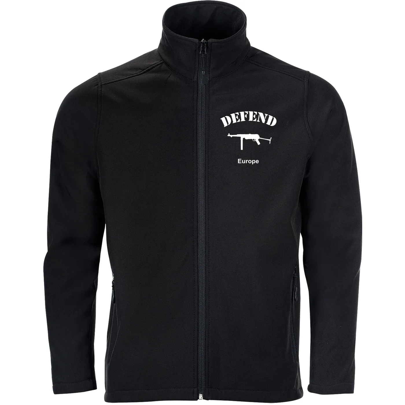 Bestickte Herren Softshelljacke "2-lagig" - Defend Europe