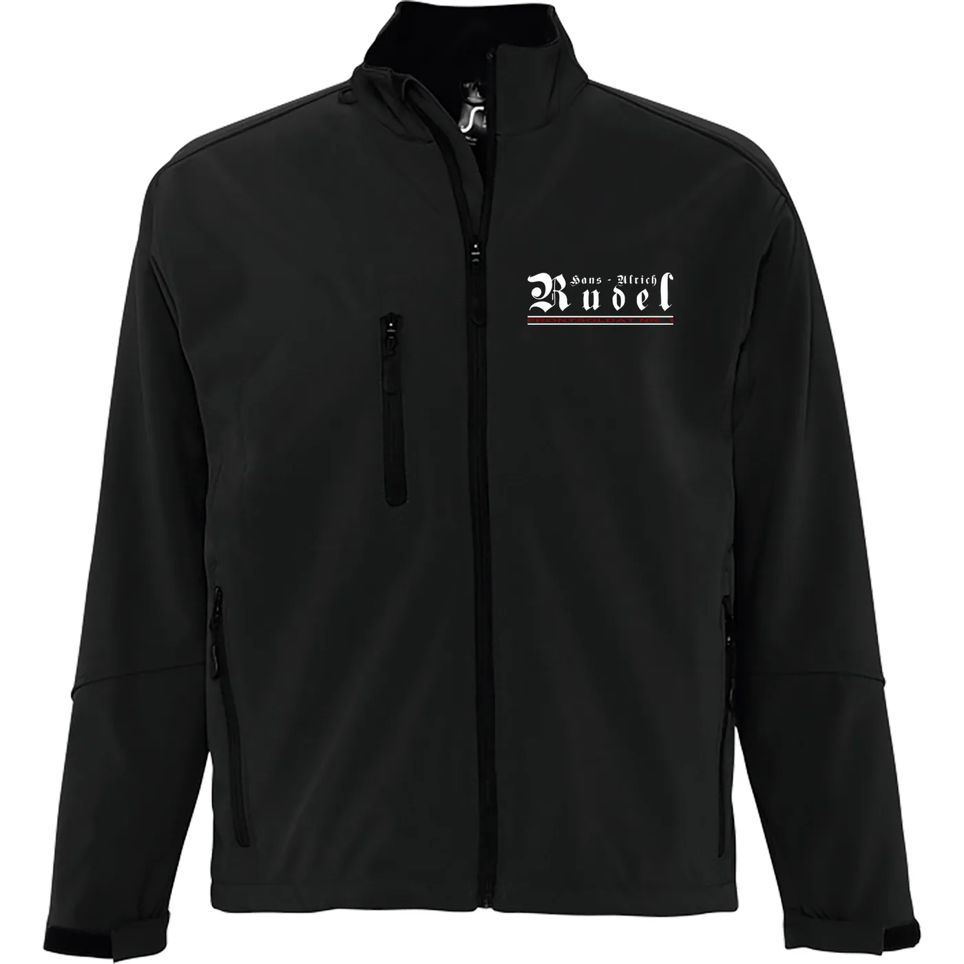 Bestickte Herren Softshelljacke "3-lagig" - Hans Ulrich Rudel, Frontsoldat
