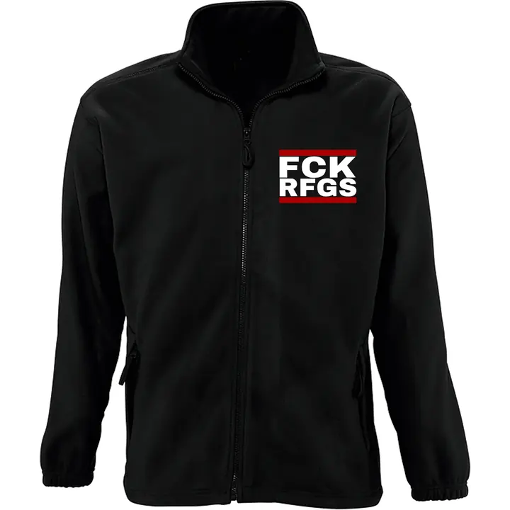 Bestickte Herren Standard Fleecejacke - FCK RFGS
