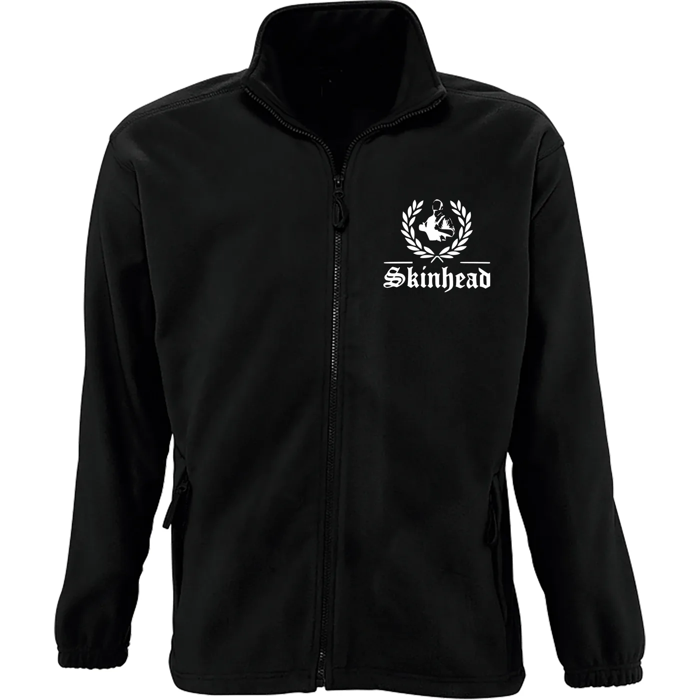 Bestickte Herren Standard Fleecejacke - Für immer Skin