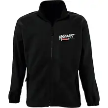 Bestickte Herren Standard Fleecejacke - Ungeimpft, Spritze Vorderseite