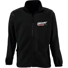 Bestickte Herren Standard Fleecejacke - Ungeimpft, Spritze - gewählte Variante