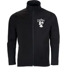 Bestickte Herren Softshelljacke "2-lagig" - Sie waren die besten Soldaten der Welt Vorderseite