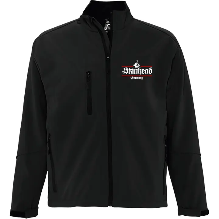 Bestickte Damen Softshelljacke "3-lagig" - Skinhead Germany