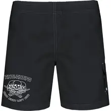 Bestickte Herren Badehose - Anti-Antifa Rückseite