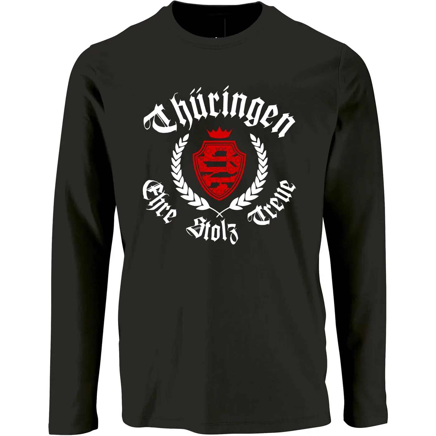 Herren Langarm Shirt - Thüringen, ehre stolz treue