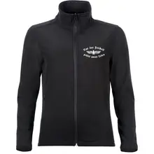 Bestickte Damen Softshelljacke "2-lagig" - Nur der Freiheit gehört unser Leben - gewählte Variante