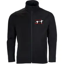 Bestickte Herren Softshelljacke "2-lagig" - Antifa heißt Opfer bringen - gewählte Variante