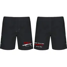 Bestickte Herren Badehose - Mg42 Einigkeit, Recht und Freiheit Vorder- und Rückseite