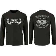 Herren Langarm Shirt - Anti-Antifa - gewählte Variante