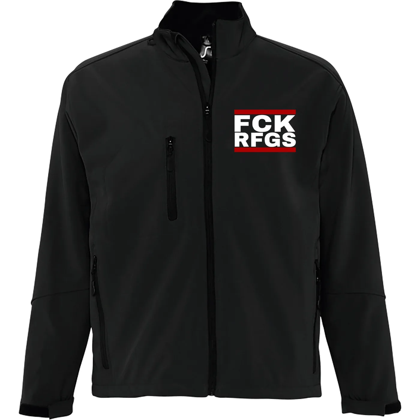 Bestickte Damen Softshelljacke "3-lagig" - FCK RFGS