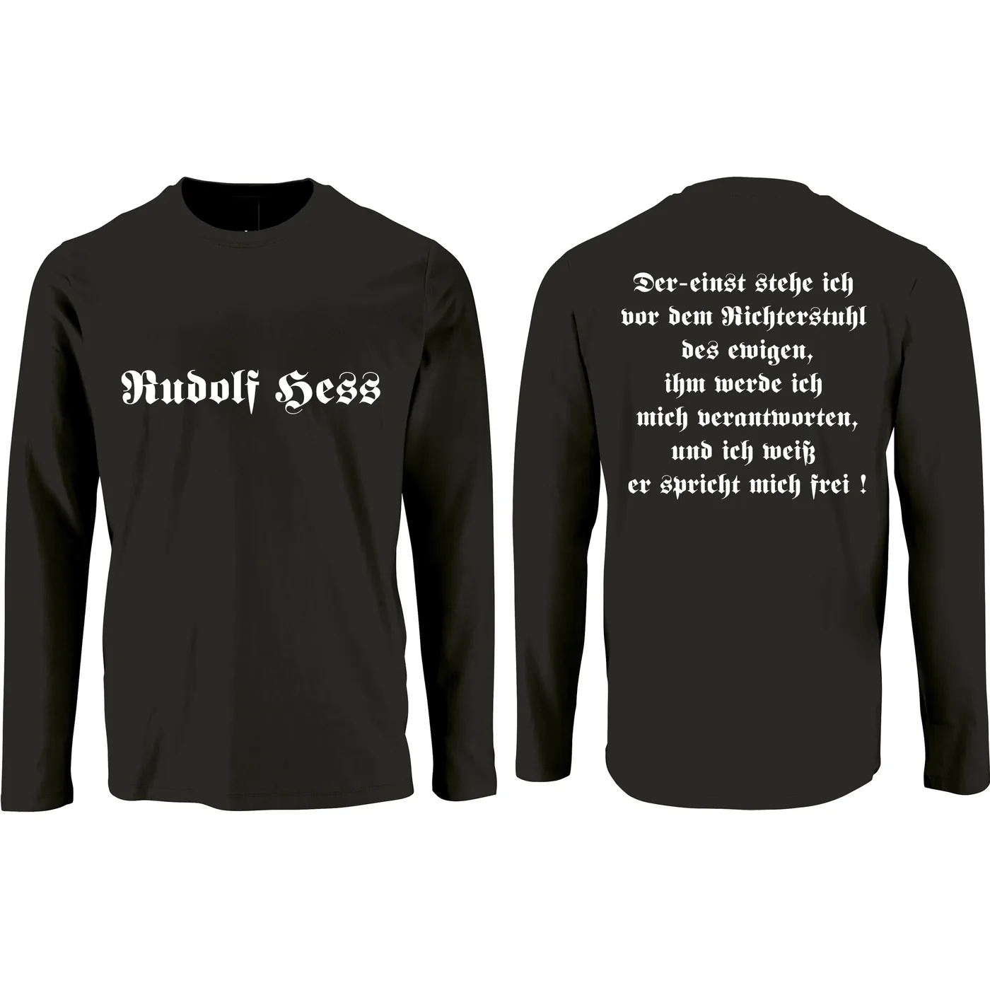 Herren Langarm Shirt - Rudolf Hess
