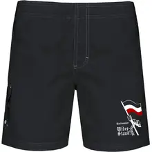 Bestickte Herren Badehose - Nationaler Widerstand, Fahne Vorderseite