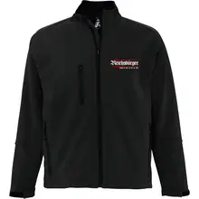 Bestickte Damen Softshelljacke "3-lagig" - Reichsbürger, Heimat Vorderseite
