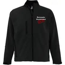 Bestickte Damen Softshelljacke "3-lagig" - Nationaler Sozialismus jetzt - gewählte Variante