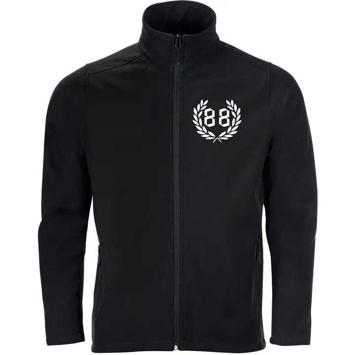 Bestickte Herren Softshelljacke "2-lagig" - 88, kranz