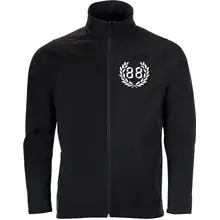 Bestickte Herren Softshelljacke "2-lagig" - 88, kranz - gewählte Variante