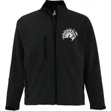 Bestickte Damen Softshelljacke "3-lagig" - Germania Vorderseite