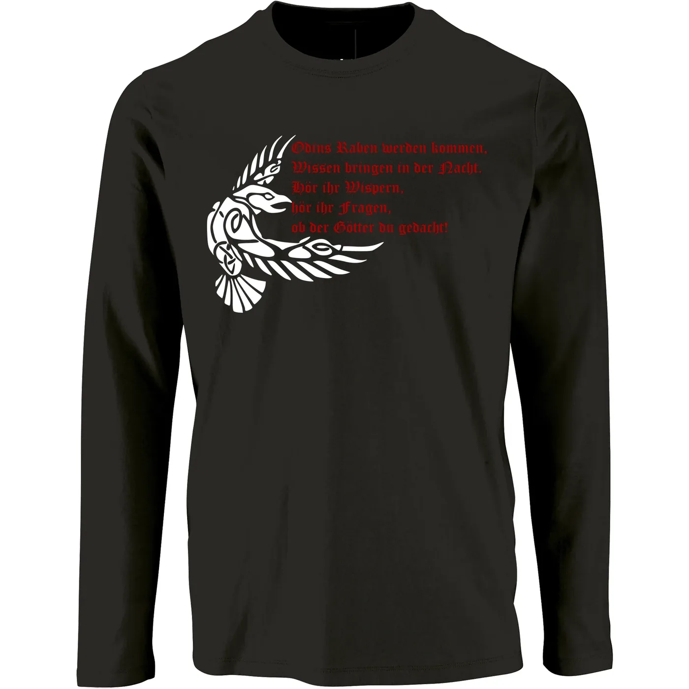 Herren Langarm Shirt - Odins Raben werden kommen